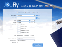 Tablet Screenshot of joufly.com